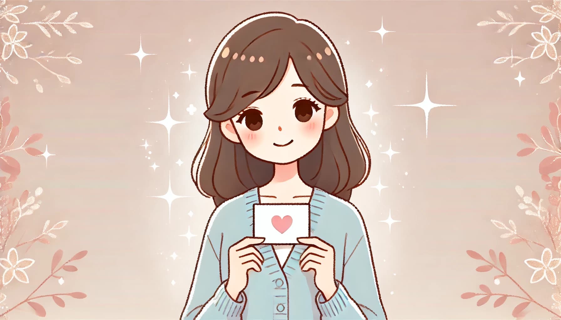 優しい言葉の女性