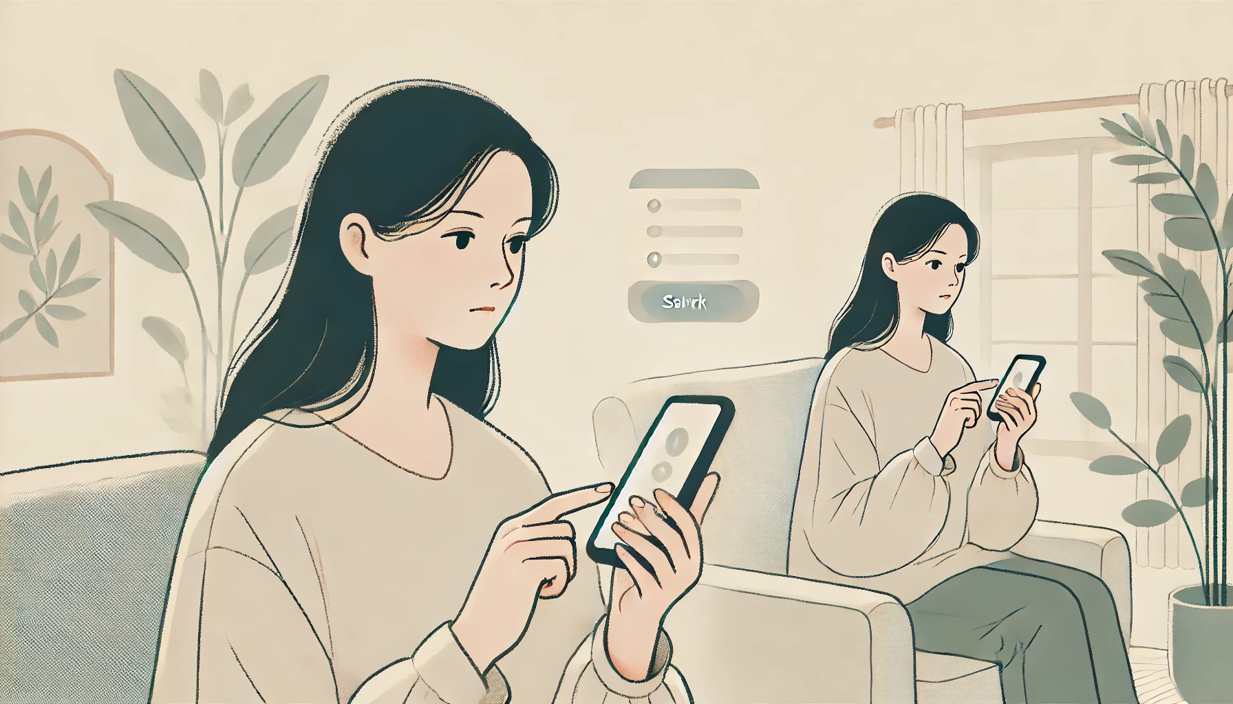 繋がらないイメージ