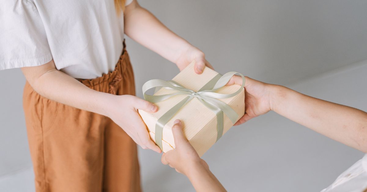 あとから渡したくなったときのフォロー例