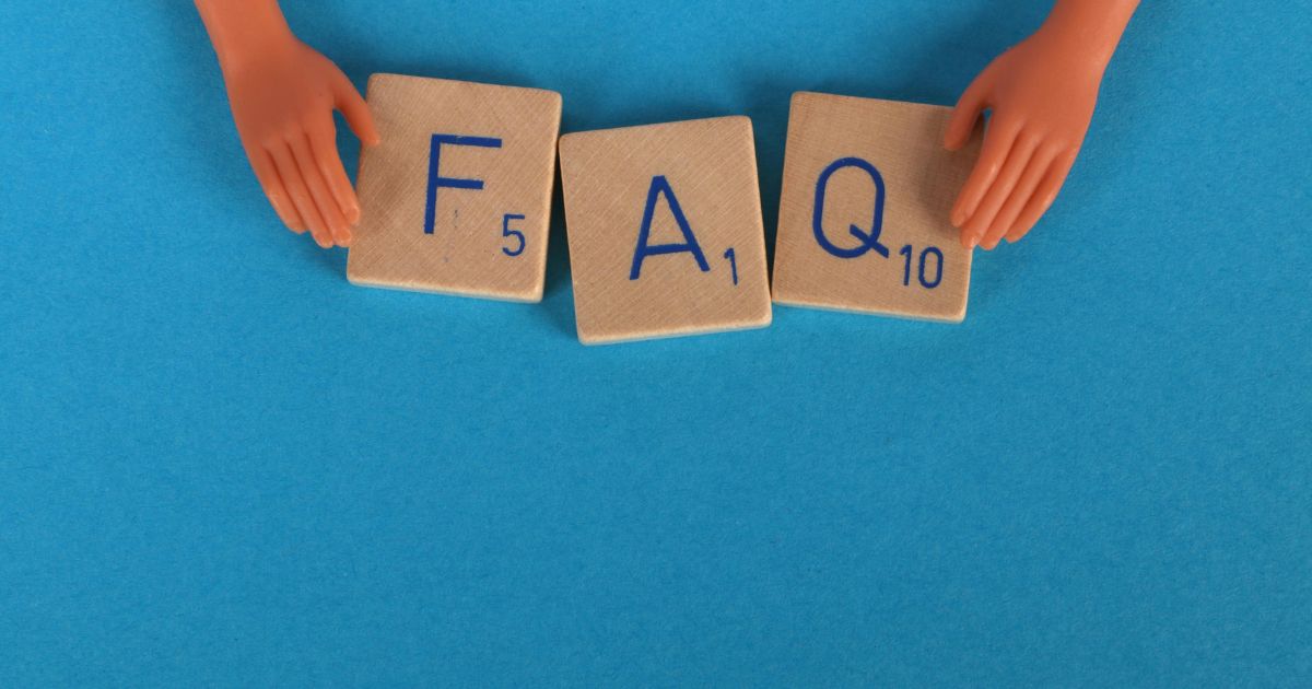 よくある質問（FAQ）