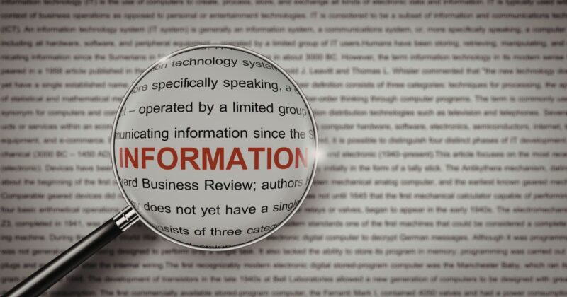 不安を感じたときに参考にしたい情報の探し方