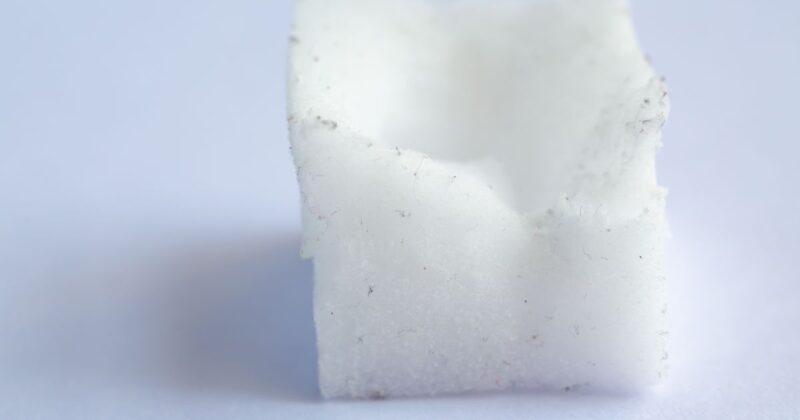 100均メラミンスポンジはどのくらい削れる？