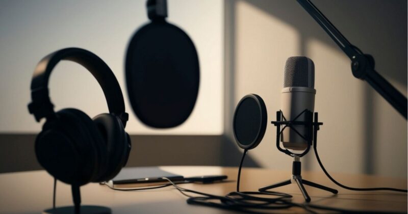 レコーディング中にヘッドホンから聞こえる音