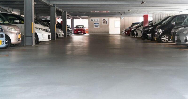 駐車場の混み方と入庫までの流れ