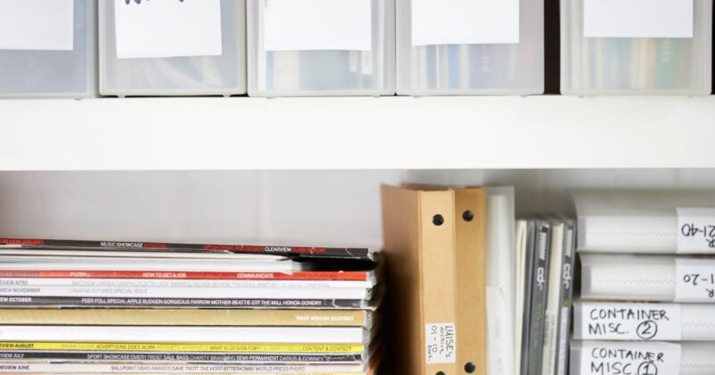 用途別ロッカー整理レイアウト例